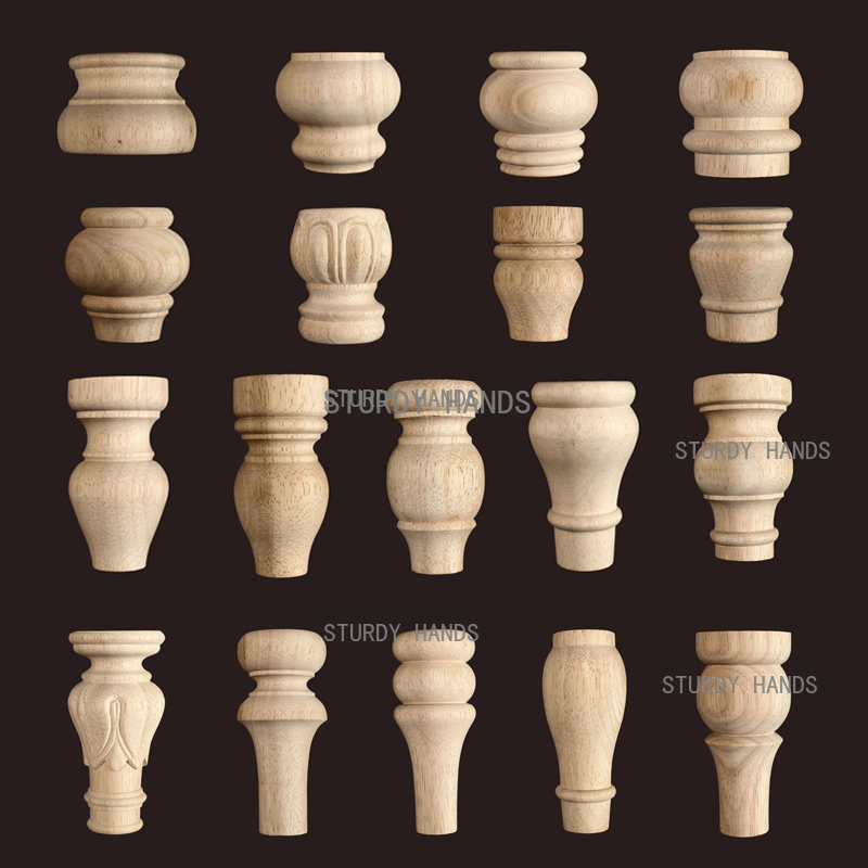 Furniture Hardware Replacement - 1 шт. Круглые ножки для мебели