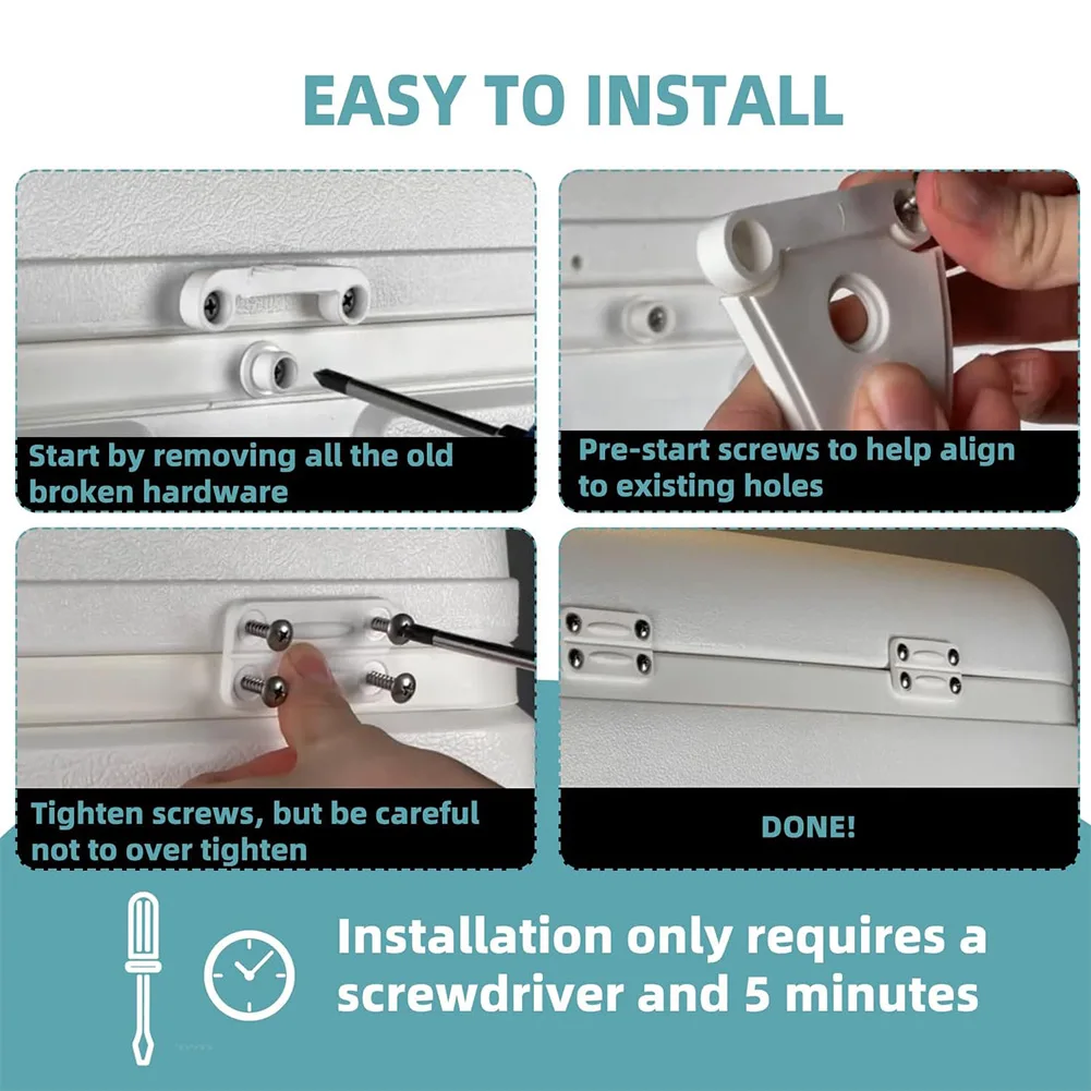 Набор из 4 петель и 2 защелок  – обзор и цена Furniture Hardware Replacement